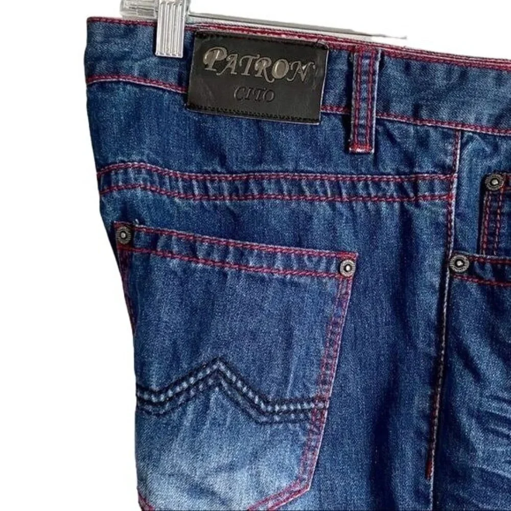 Patron Cito Distressed Jeans Mens 32 X 30